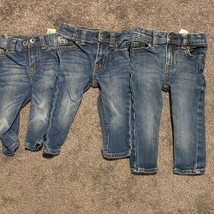 3 Pairs Osh Kosh Skinny Jeans